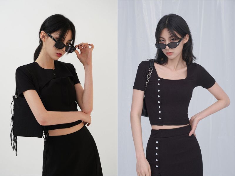032de4c4-cach-chon-kinh-phu-hop-voi-khuon-mat-nu-9 Kính gọng oval là lựa chọn hoàn hảo dành cho những bạn sở hữu khuôn mặt vuông (Nguồn: Lewkin)