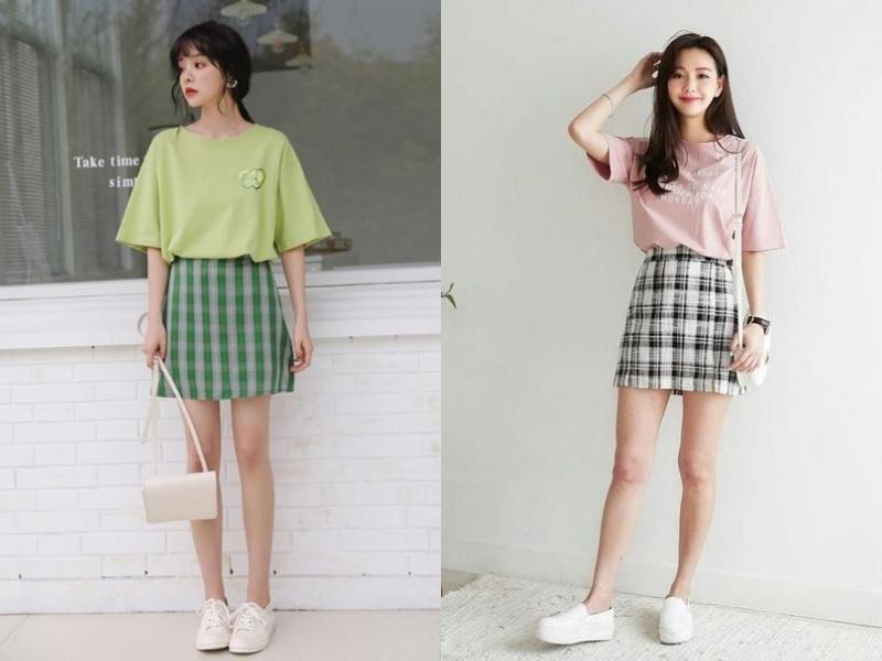 0a899a50-cach-phoi-do-nu-di-choi-mua-he-2 Chân váy ngắn giúp bạn thoải mái khi phối đồ đi chơi mùa hè cho nữ (Nguồn: emily và wattpad)