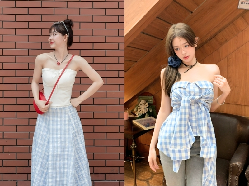 1935d70f-mau-xanh-duong-phoi-voi-mau-gi-03 Phối đồ xanh dương cùng hoạ tiết caro