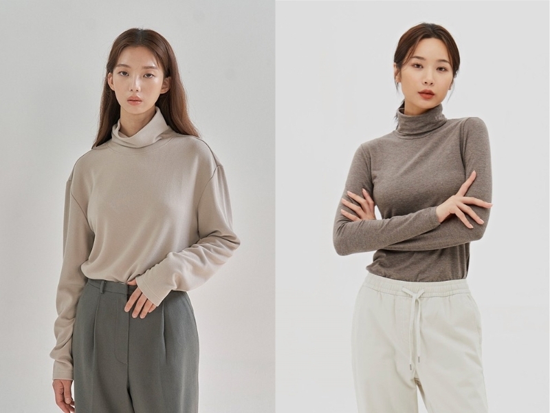 Set đồ màu trung tính sẽ phù hợp với các bạn nữ có làn da ngăm (Nguồn: kooding.com)