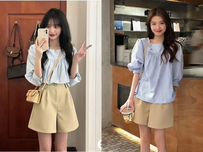 1d51e852-mau-xanh-duong-phoi-voi-mau-gi-02 Phối xanh dương với quần màu be