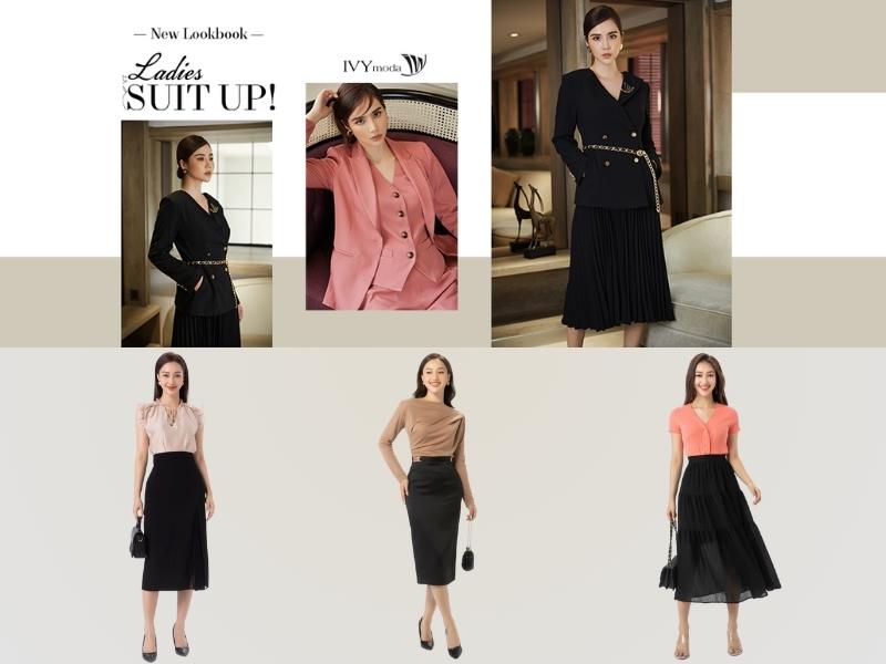30c802a8-26 IVY moda mang đến những mẫu chân váy dài form dáng công sở đầy hiện đại (Nguồn: Shopee Blog)