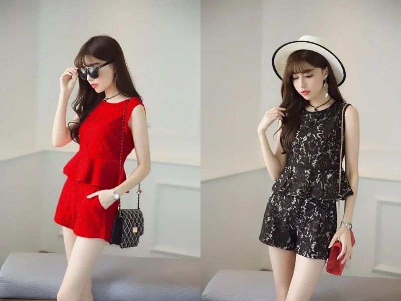 3f6077ab-phoi-do-voi-quan-short-nu-55 Bạn nên chọn màu set đồ theo màu da (Nguồn: Shopee.vn/ Thời trang nữ)