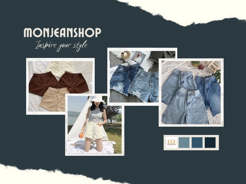 45917f3a-phoi-do-voi-quan-short-nu-61 Các bạn nữ cá tính, thích mặc đồ jeans nên chọn shop này (Nguồn: Shopee Blog)