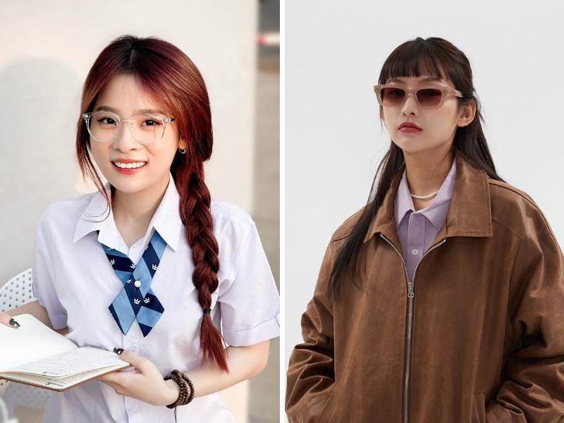 66c2ed74-cach-chon-kinh-phu-hop-voi-khuon-mat-nu-7 Kính gọng tròn là cách chọn kính theo khuôn mặt nữ trái xoan phù hợp nhất (Nguồn: Kính mắt Anna/Lewkin)