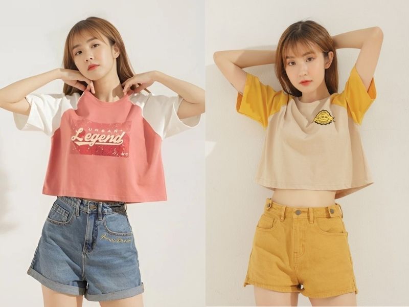 76dff894-phoi-do-voi-quan-short-nu-28 Đừng quên các phụ kiện như thắt lưng, túi xách khi phối đồ với quần short nữ và áo crop top (Nguồn: Gumac/ Vtc News)