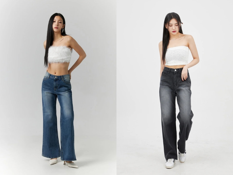 799a32f1-phoi-do-voi-quan-jeans-23 Quần jeans dài phối cùng áo tube