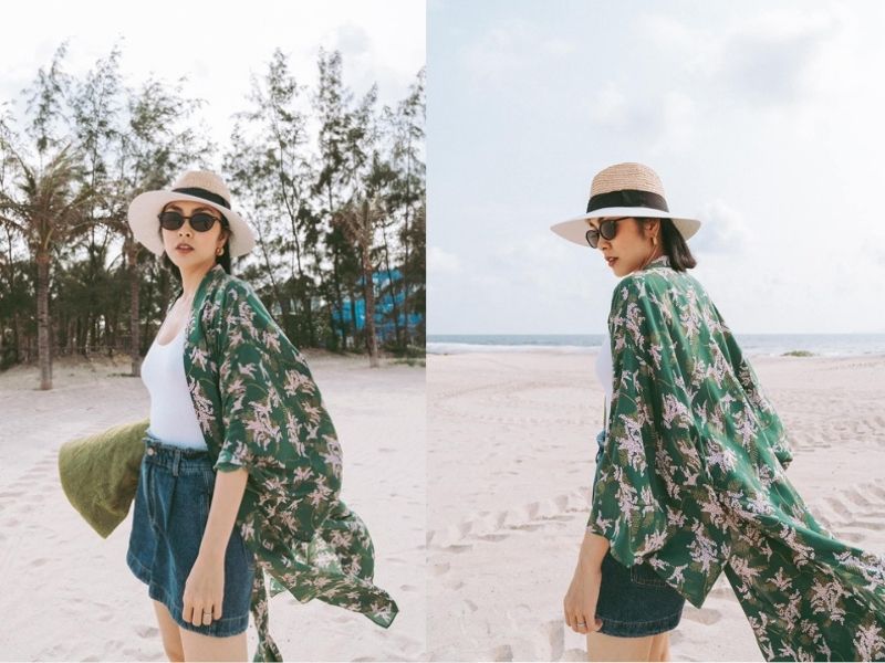 7e410f38-phoi-do-voi-quan-short-nu-26 Đừng quên phối thêm áo họa tiết để mùa hè trở nên rực rỡ hơn (Nguồn: Travelgear)