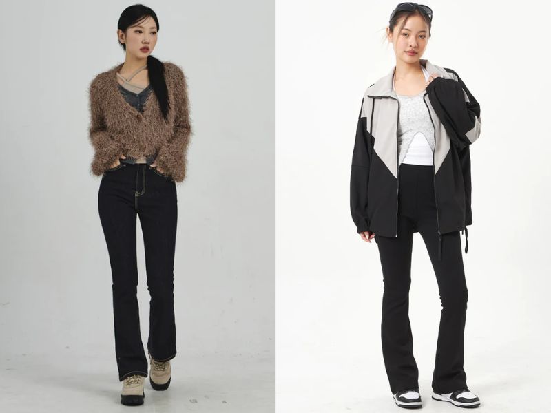 Áo khoác nữ giúp trang phục thêm bụi bặm (Nguồn: lewkin.com)