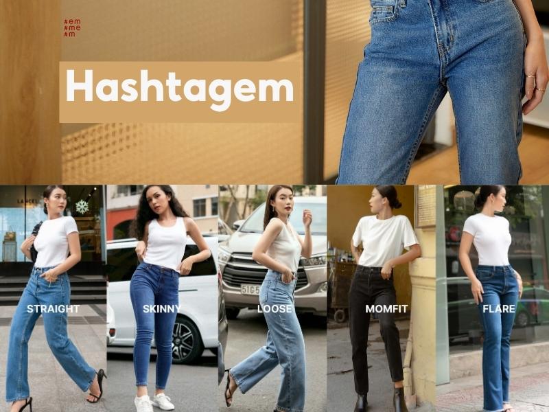 a0cecfc4-60 Các mẫu quần jeans tại Hashtagem (Nguồn: Shopee Blog)