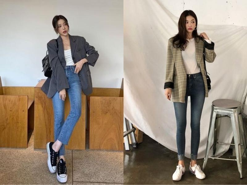 a4dc98a1-10 Áo blazer là item phù hợp với môi trường công sở (Nguồn: d và Aera Darwin)