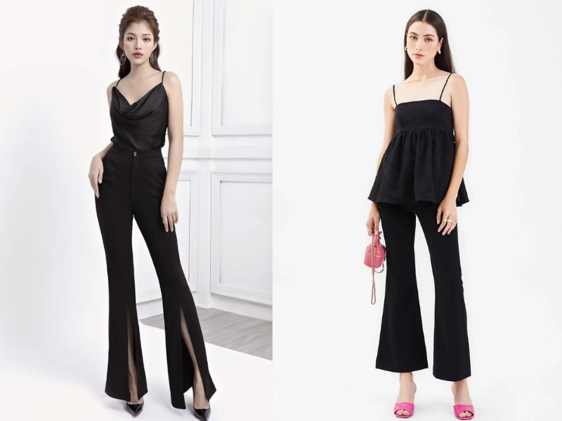 Áo hai dây mát mẻ cho ngày hè (Nguồn: damvaydep.net & lewkin.com)