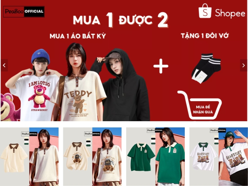 a7aaa1c6-phoi-do-voi-ao-polo-nu13 Những bạn mê áo polo phom rộng đừng bỏ qua PeaBoo nhé (Nguồn: Shopee Blog)