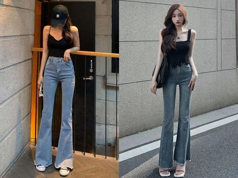 b5d64dd5-cach-phoi-do-nu-di-choi-mua-he-6 Mix đồ mùa hè cá tính với quần ống loe (Nguồn: shopee.vn)