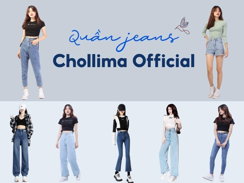 c1890ecd-59 Mẫu quần jeans trẻ trung, năng động của Chollima (Nguồn: Shopee Blog)