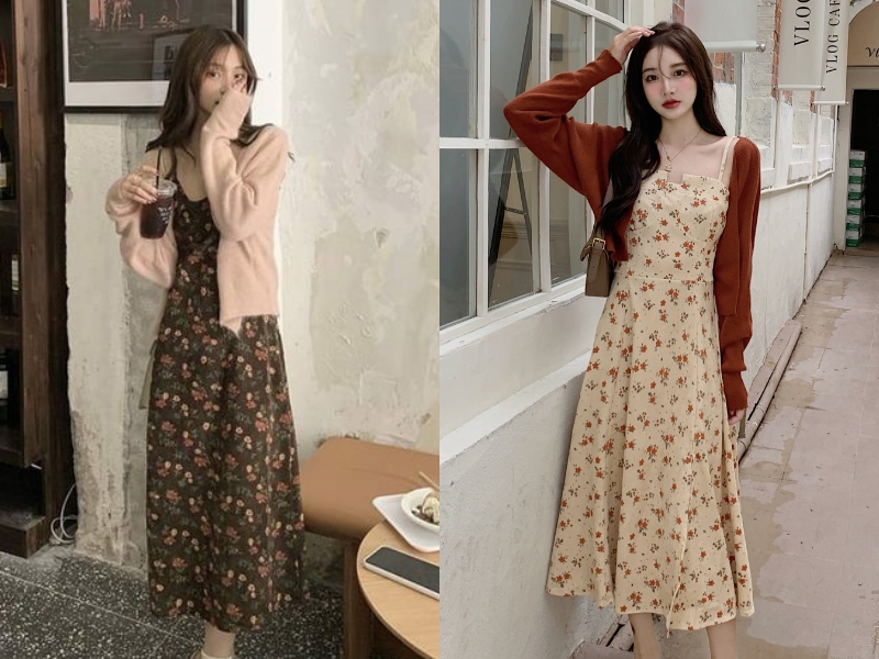 dedfa551-4 Cách phối đồ với áo khoác len cardigan vừa xinh vừa ấm 5