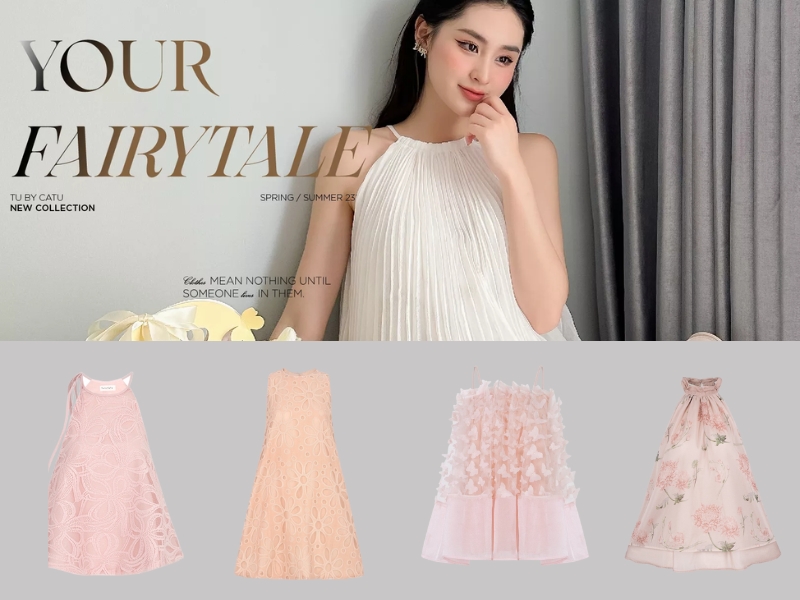 e63a299d-shop-quan-ao-nu-9 Tu by Catu là thương hiệu thời trang do nhà thiết kế trẻ Cát Tú sáng lập (Nguồn: Shopee Blog)