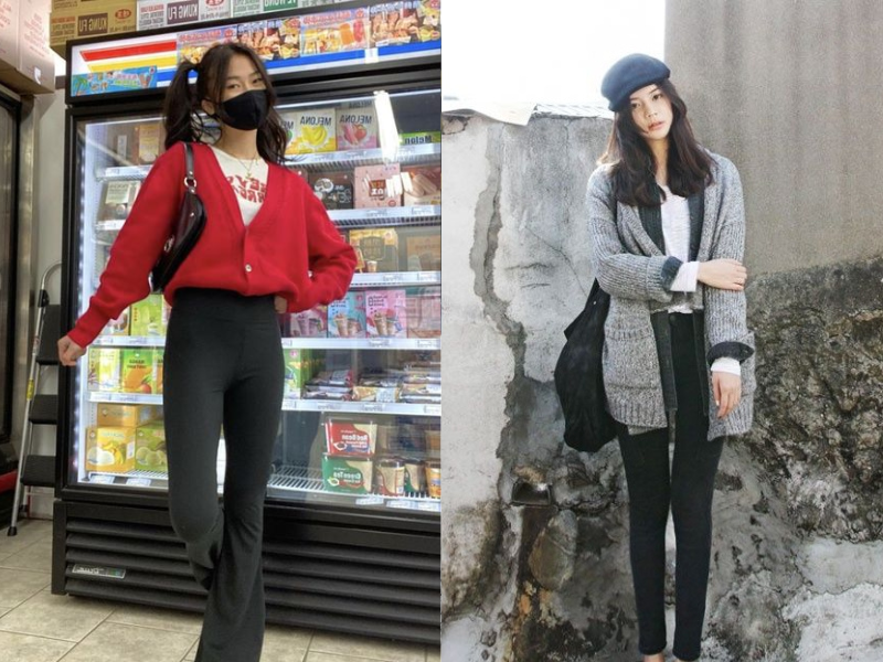 f16db753-3 Cách phối đồ với áo khoác len cardigan vừa xinh vừa ấm 4