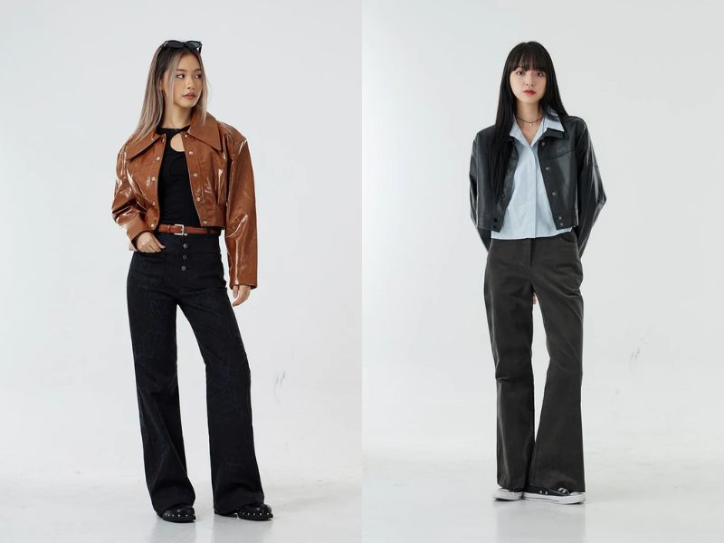 Áo khoác da vừa trẻ trung vừa cá tính (Nguồn: lewkin.com)