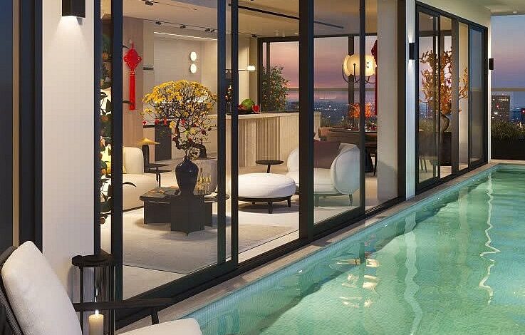 Chiêm ngưỡng không gian tết đẳng cấp tại Penthouse, Duplex FIATO UPTOWN
